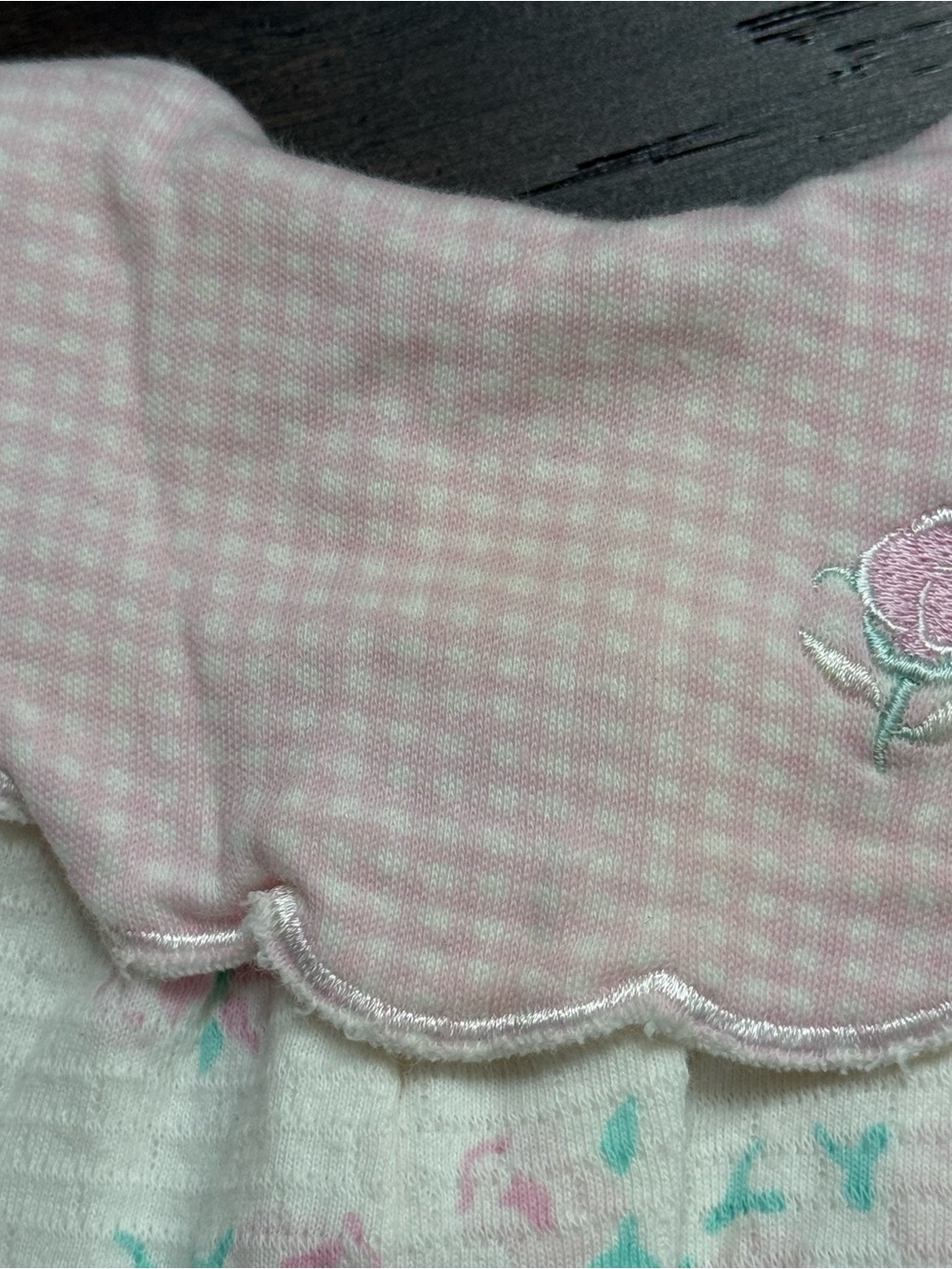 Vintage 1960s 1970s Baby Dior baby girl 0-3 months romper - Picture 4 of 9